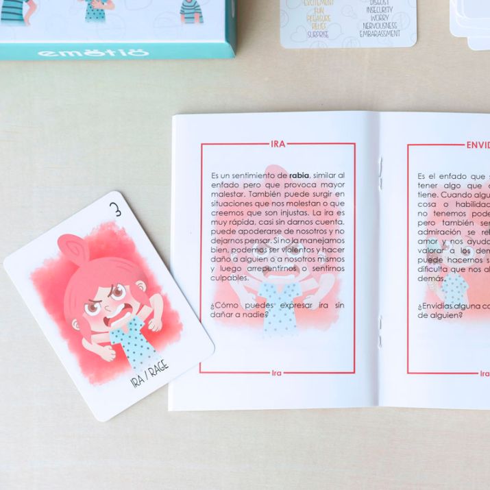 JUEGO DE MESA ÁTOMO ·EMOTIO· - Happy Moments Baby