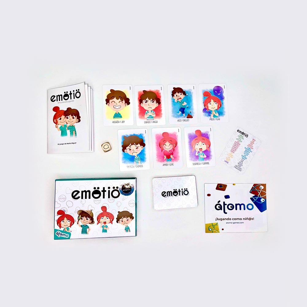 JUEGO DE MESA ÁTOMO ·EMOTIO· - Happy Moments Baby