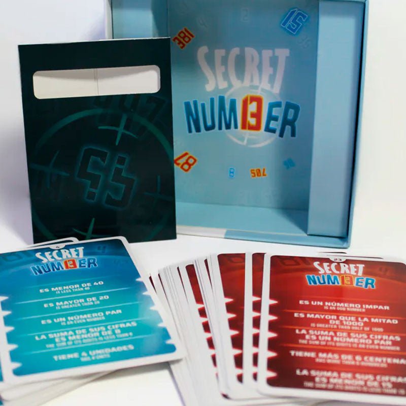 JUEGO DE MESA ÁTOMO ·SECRET NUMBER· - Happy Moments Baby