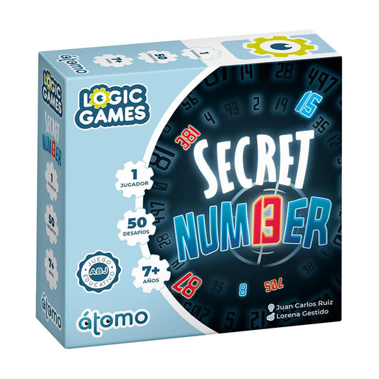 JUEGO DE MESA ÁTOMO ·SECRET NUMBER· - Happy Moments Baby