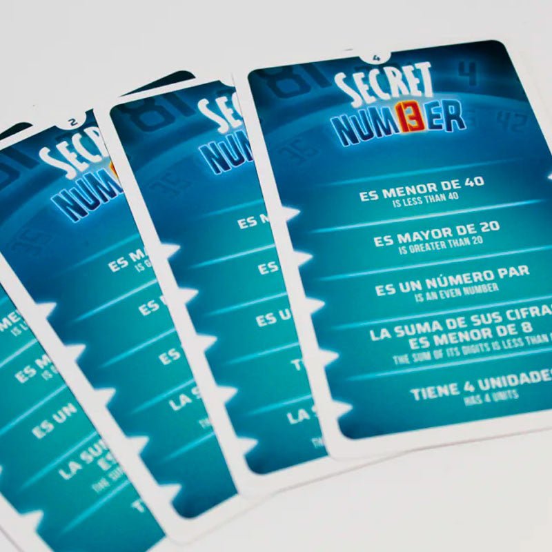 JUEGO DE MESA ÁTOMO ·SECRET NUMBER· - Happy Moments Baby