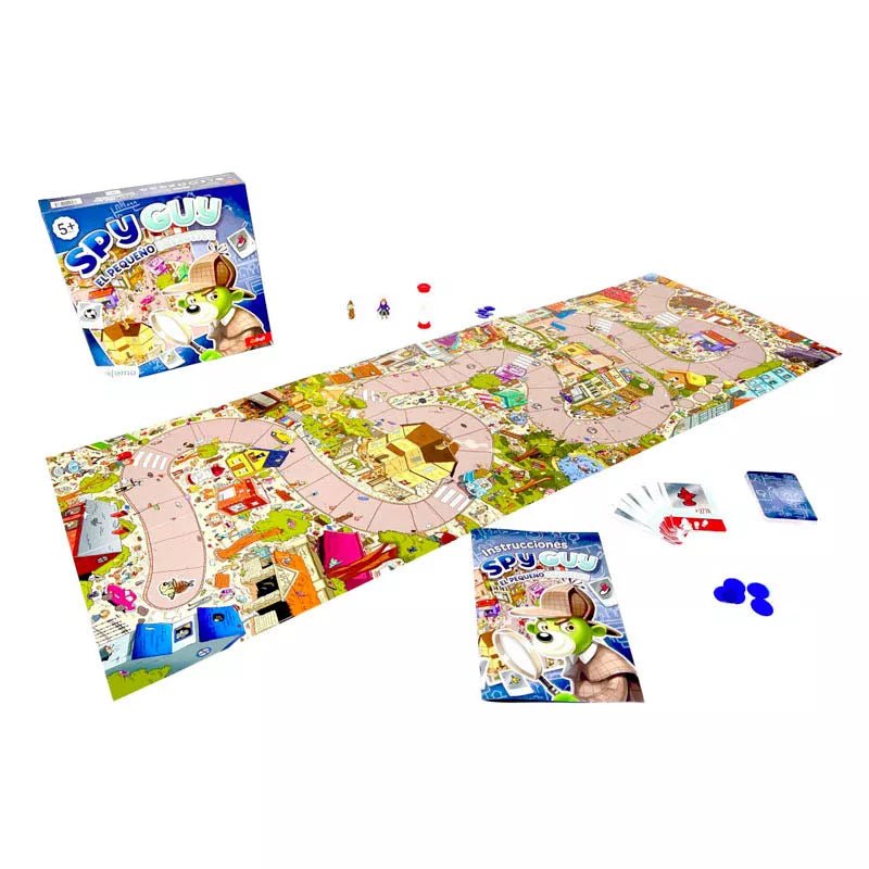 JUEGO DE MESA ÁTOMO ·SPY GUY - EL PEQUEÑO DETECTIVE· - Happy Moments Baby