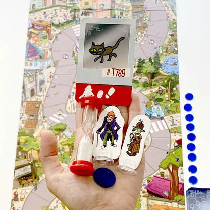 JUEGO DE MESA ÁTOMO ·SPY GUY - EL PEQUEÑO DETECTIVE· - Happy Moments Baby