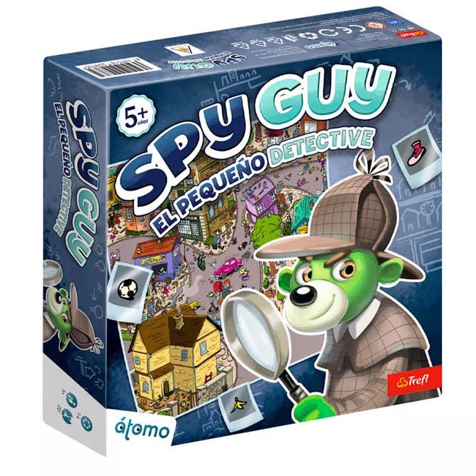 JUEGO DE MESA ÁTOMO ·SPY GUY - EL PEQUEÑO DETECTIVE· - Happy Moments Baby