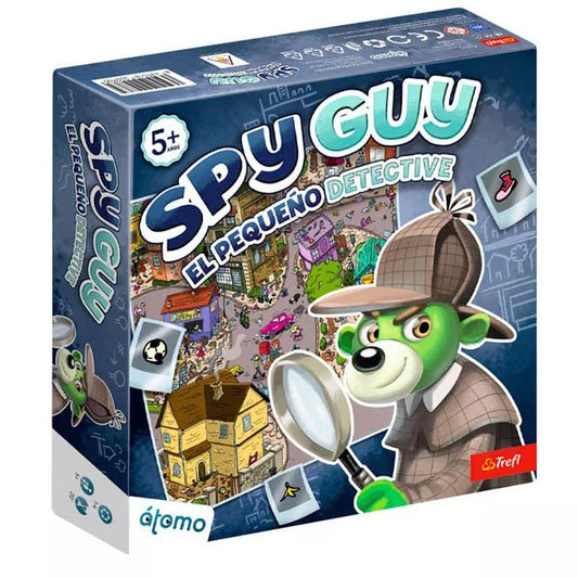 JUEGO DE MESA ÁTOMO ·SPY GUY - EL PEQUEÑO DETECTIVE· - Happy Moments Baby