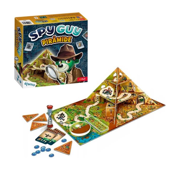 JUEGO DE MESA ÁTOMO ·SPY GUY PIRÁMIDE· - Happy Moments Baby