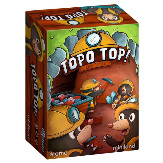 JUEGO DE MESA ÁTOMO ·TOPO TOP· - Happy Moments Baby