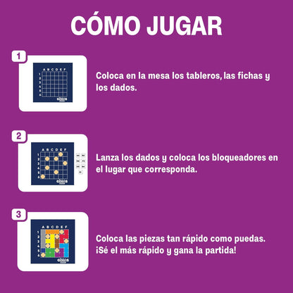 JUEGO DE MESA ·BATALLA DE GENIOS ORIGINAL· - Happy Moments Baby