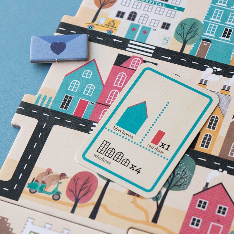 JUEGO DE MESA BOLSILLO LONDJI ·POSTMAN· - Happy Moments Baby