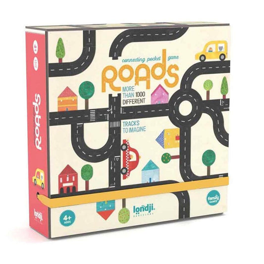 JUEGO DE MESA BOLSILLO LONDJI ·ROADS· - Happy Moments Baby