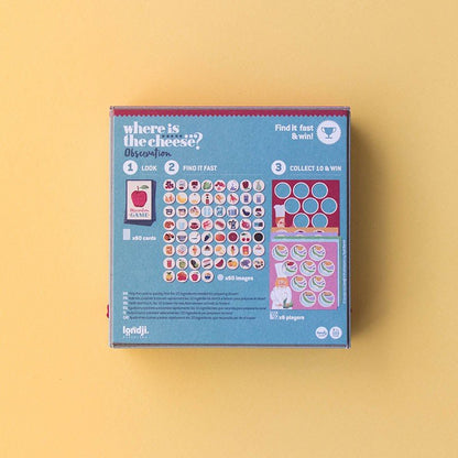 JUEGO DE MESA BOLSILLO LONDJI ·WHERE IS THE CHEESE?· - Happy Moments Baby