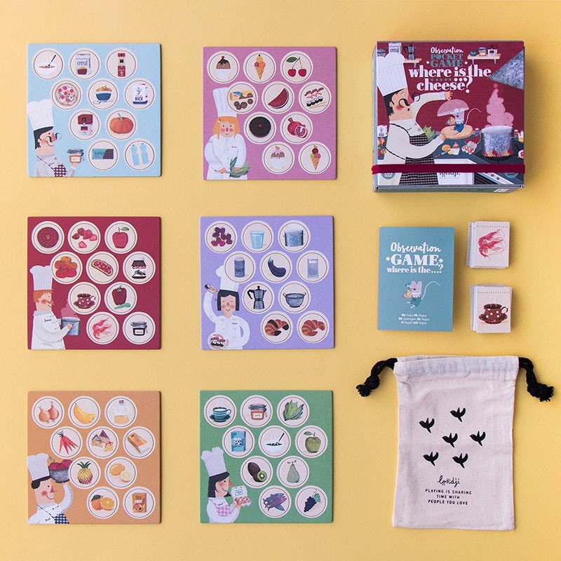 JUEGO DE MESA BOLSILLO LONDJI ·WHERE IS THE CHEESE?· - Happy Moments Baby