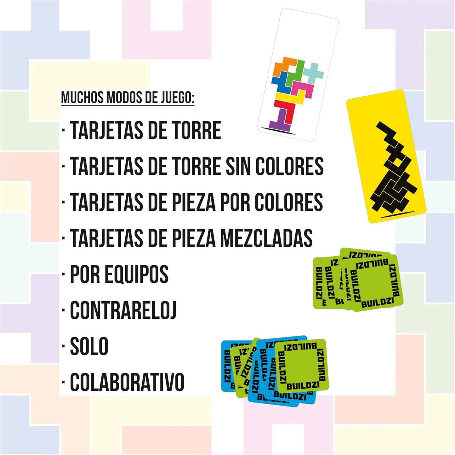 JUEGO DE MESA ·BUILDZI· - Happy Moments Baby