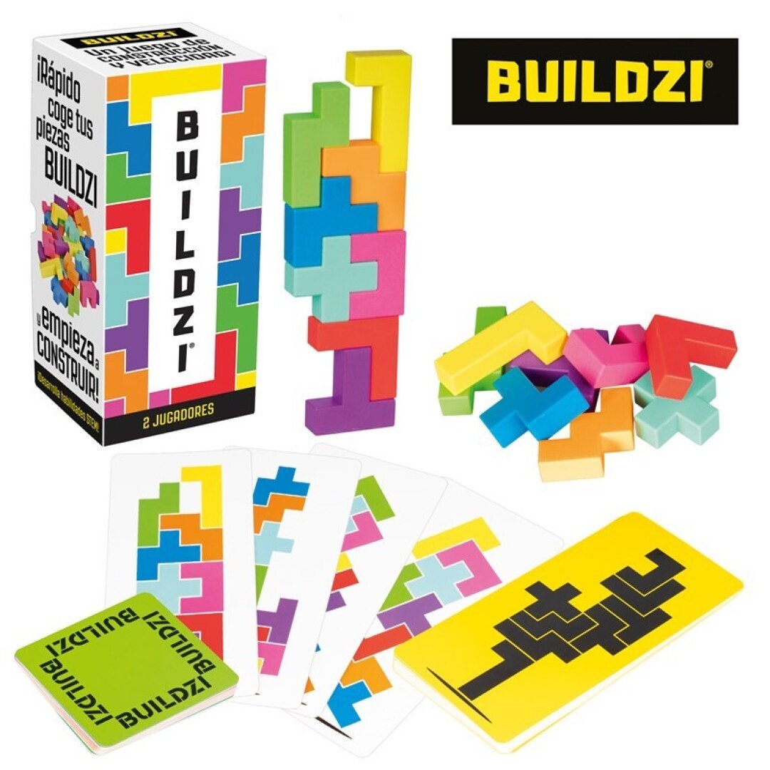 JUEGO DE MESA ·BUILDZI· - Happy Moments Baby