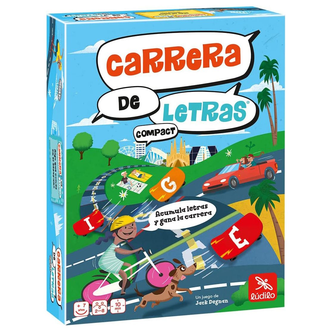 JUEGO DE MESA ·CARRERA DE LETRAS· - Happy Moments Baby