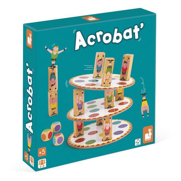 JUEGO DE MESA DE MADERA JANOD ·ACROBAT· - Happy Moments Baby