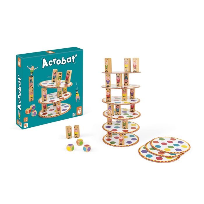 JUEGO DE MESA DE MADERA JANOD ·ACROBAT· - Happy Moments Baby