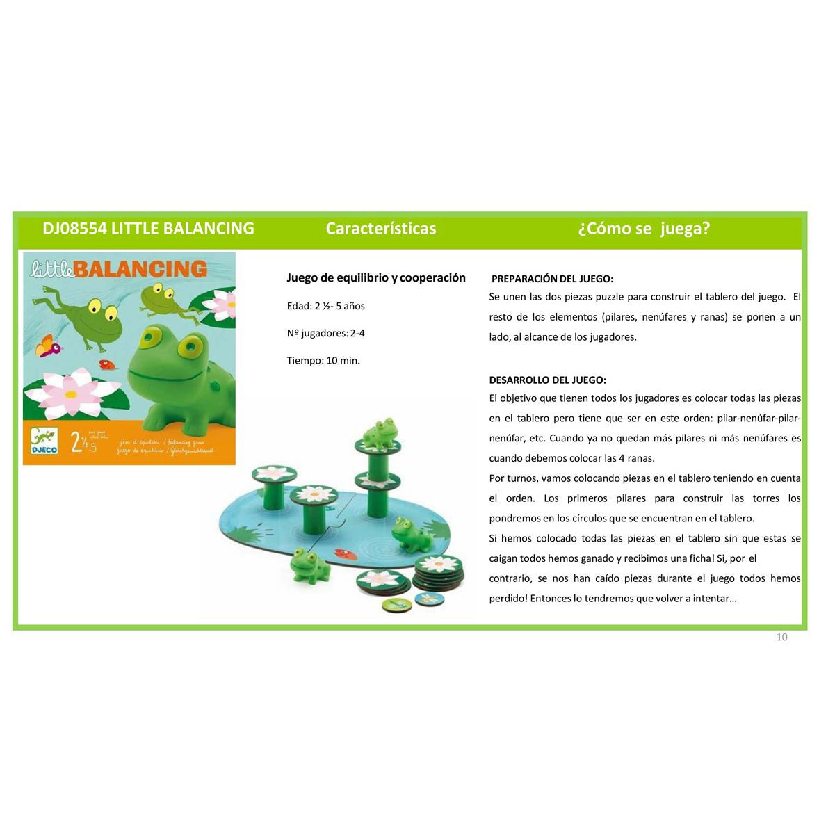 JUEGO DE MESA DJECO ·LITTLE BALANCING· - Happy Moments Baby