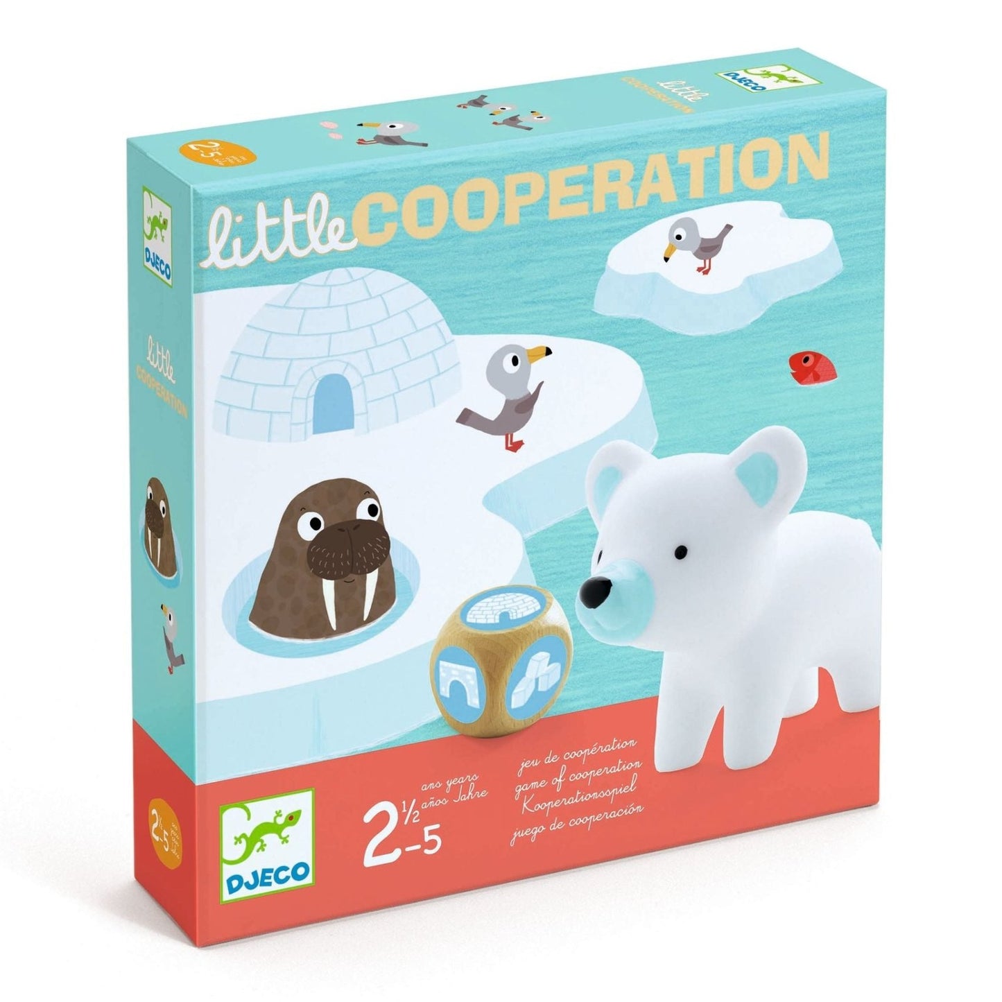 JUEGO DE MESA DJECO ·LITTLE COOPERATION· - Happy Moments Baby