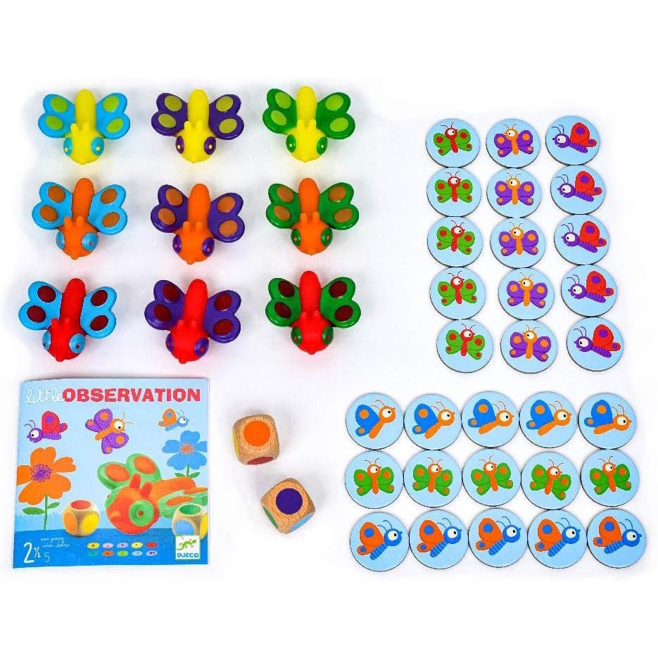 JUEGO DE MESA DJECO ·LITTLE OBSERVATION· - Happy Moments Baby