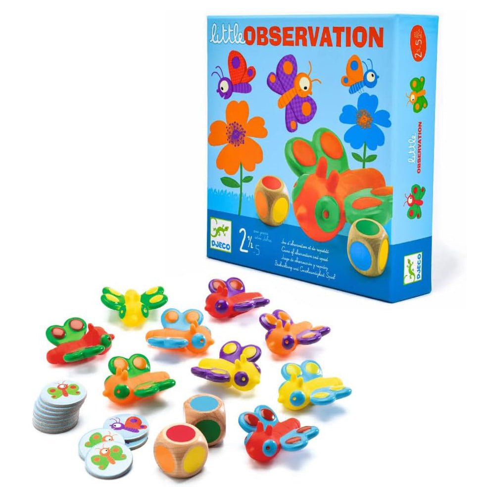 JUEGO DE MESA DJECO ·LITTLE OBSERVATION· - Happy Moments Baby