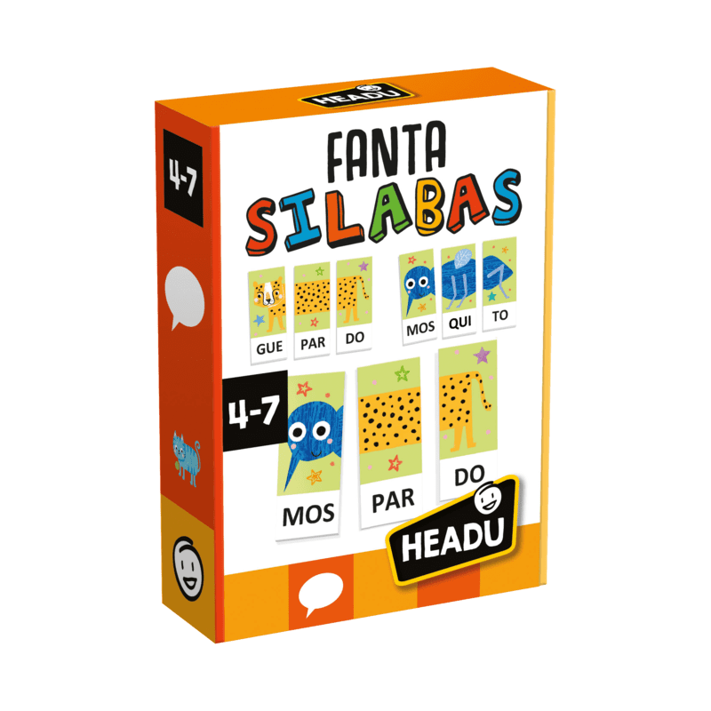 JUEGO DE MESA EDUCATIVO ·FANTASILABAS· - Happy Moments Baby