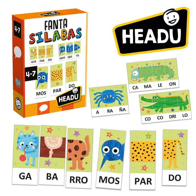 JUEGO DE MESA EDUCATIVO ·FANTASILABAS· - Happy Moments Baby