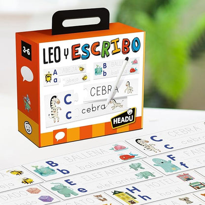 JUEGO DE MESA EDUCATIVO ·LEO Y ESCRIBO· - Happy Moments Baby