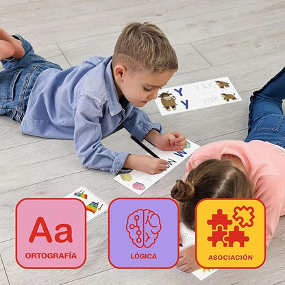 JUEGO DE MESA EDUCATIVO ·LEO Y ESCRIBO· - Happy Moments Baby
