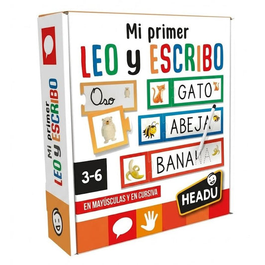 JUEGO DE MESA EDUCATIVO ·MI PRIMER LEO Y ESCRIBO· - Happy Moments Baby
