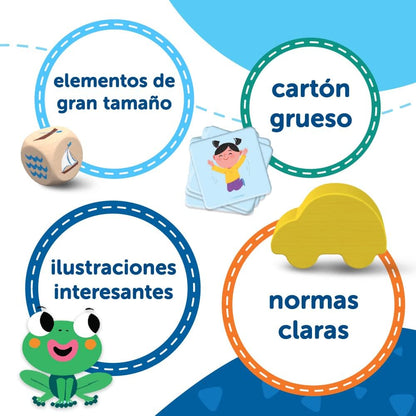JUEGO DE MESA ·FUNNY DUCK· - Happy Moments Baby