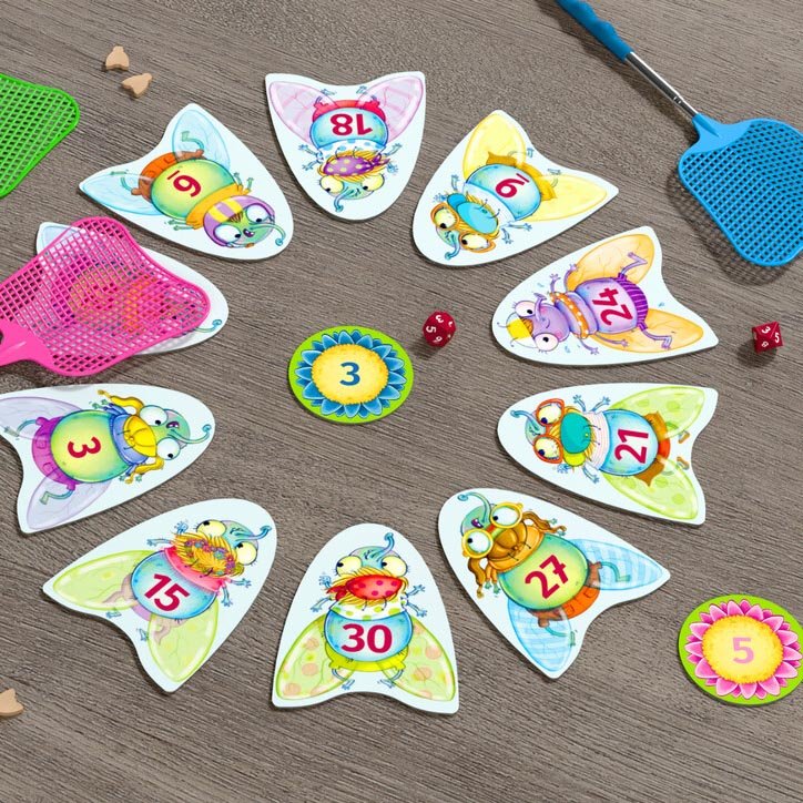 JUEGO DE MESA HABA ·3X4 = ¡ZAS!· - Happy Moments Baby