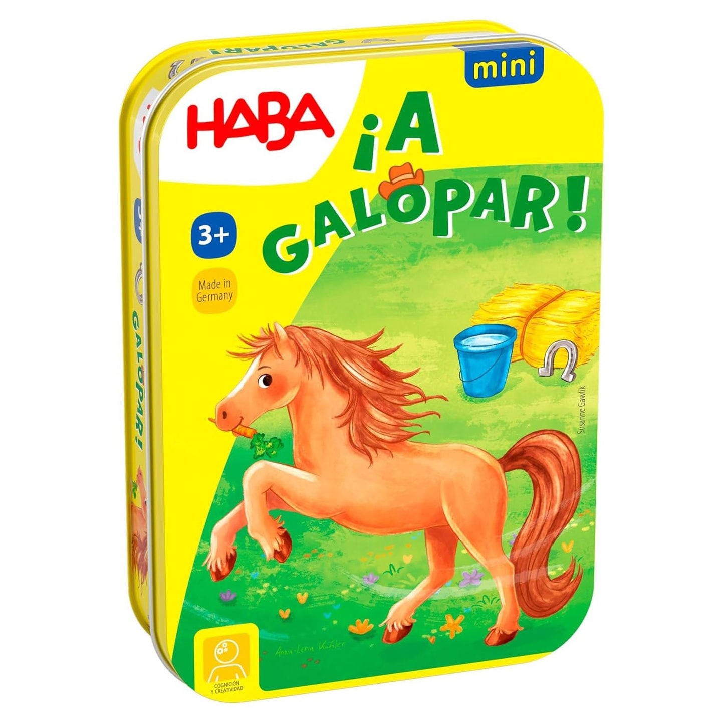 JUEGO DE MESA HABA ·¡A GALOPAR! MINI· - Happy Moments Baby