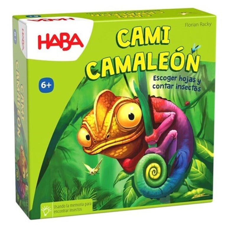 JUEGO DE MESA HABA ·CAMI CAMALEÓN· - Happy Moments Baby