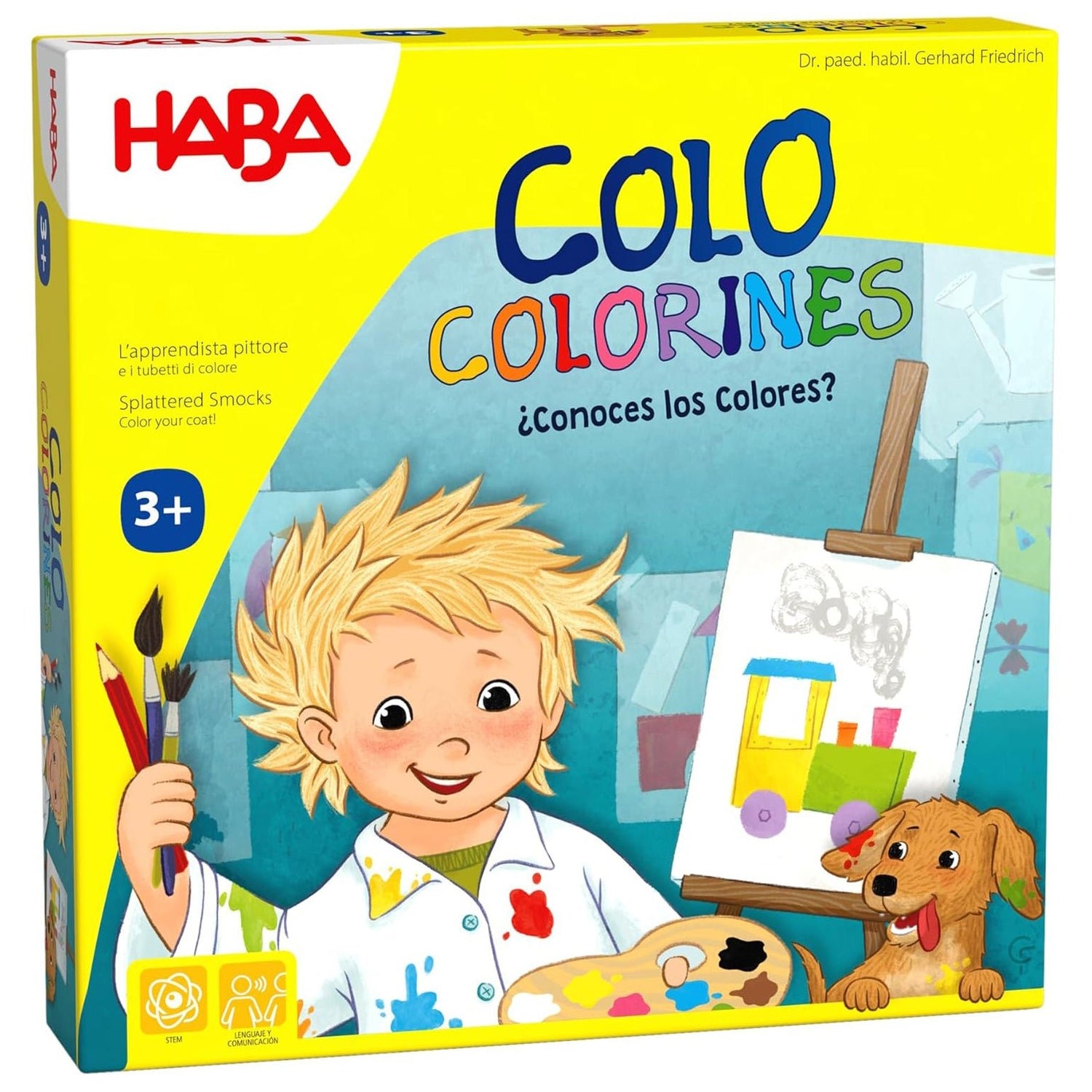 JUEGO DE MESA HABA ·COLO COLORINES· - Happy Moments Baby