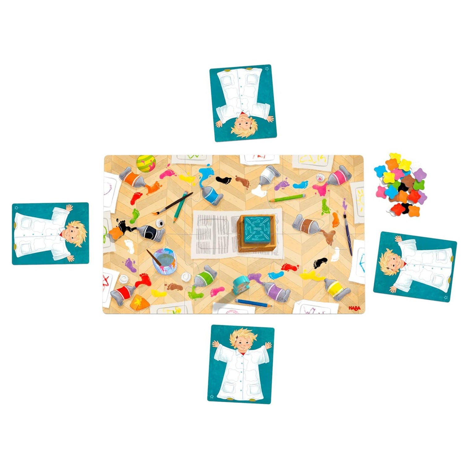 JUEGO DE MESA HABA ·COLO COLORINES· - Happy Moments Baby