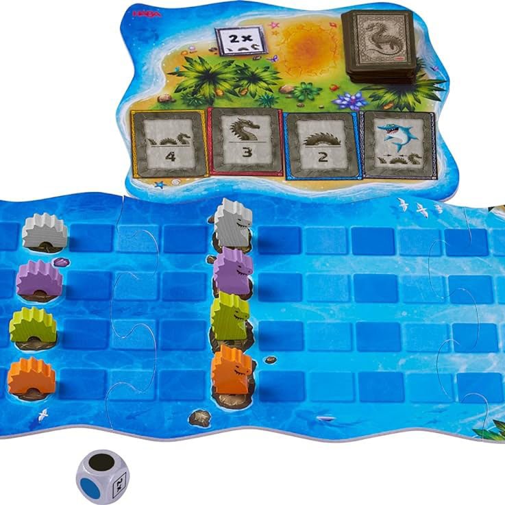 JUEGO DE MESA HABA ·DRAGONES DE AGUA· - Happy Moments Baby