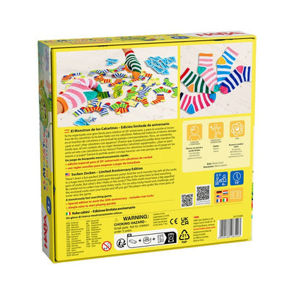 JUEGO DE MESA HABA ·EL MONSTRUO DE LOS CALCETINES (EDICIÓN ANIVERSARIO)· - Happy Moments Baby