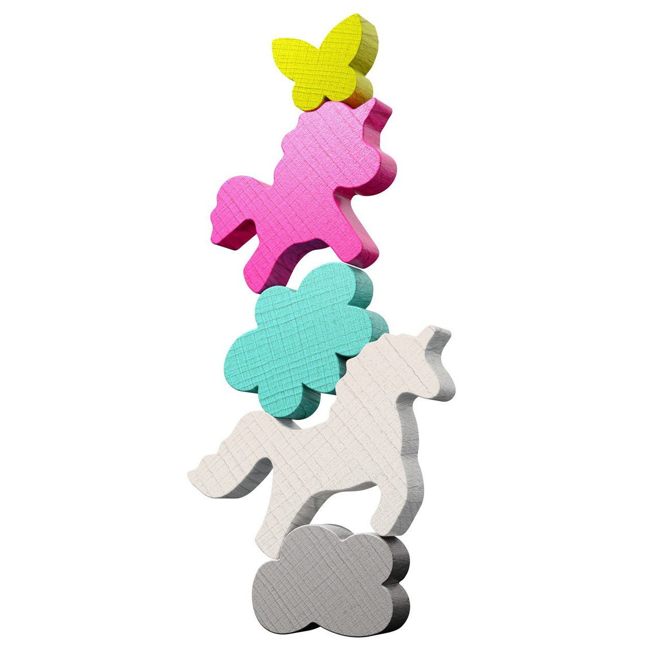 JUEGO DE MESA HABA ·EQUILIBRIO STACKING CHALLENGE UNICORNIOS· - Happy Moments Baby