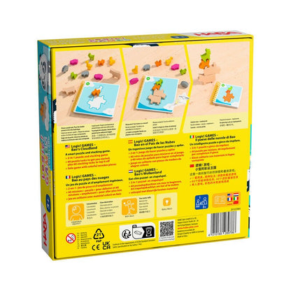 JUEGO DE MESA HABA ·LOGIC! GAMES BAO'S CLOUDLAND· - Happy Moments Baby