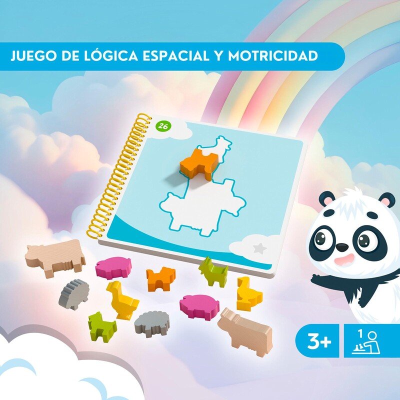 JUEGO DE MESA HABA ·LOGIC! GAMES BAO'S CLOUDLAND· - Happy Moments Baby
