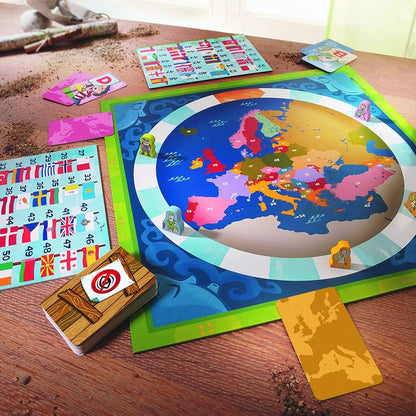 JUEGO DE MESA HABA ·LOS PAÍSES DE EUROPA· - Happy Moments Baby