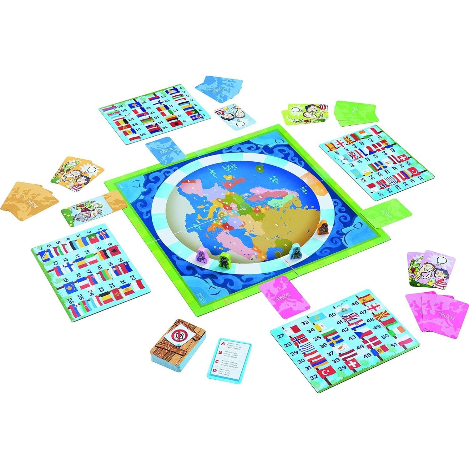 JUEGO DE MESA HABA ·LOS PAÍSES DE EUROPA· - Happy Moments Baby