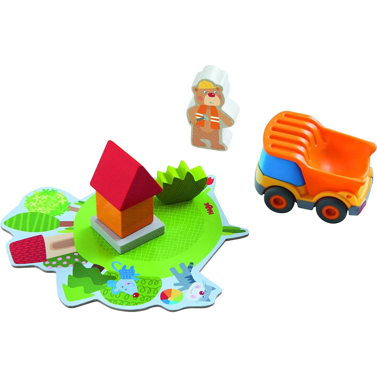 JUEGO DE MESA HABA ·MIS PRIMEROS JUEGOS, LAS OBRAS· - Happy Moments Baby