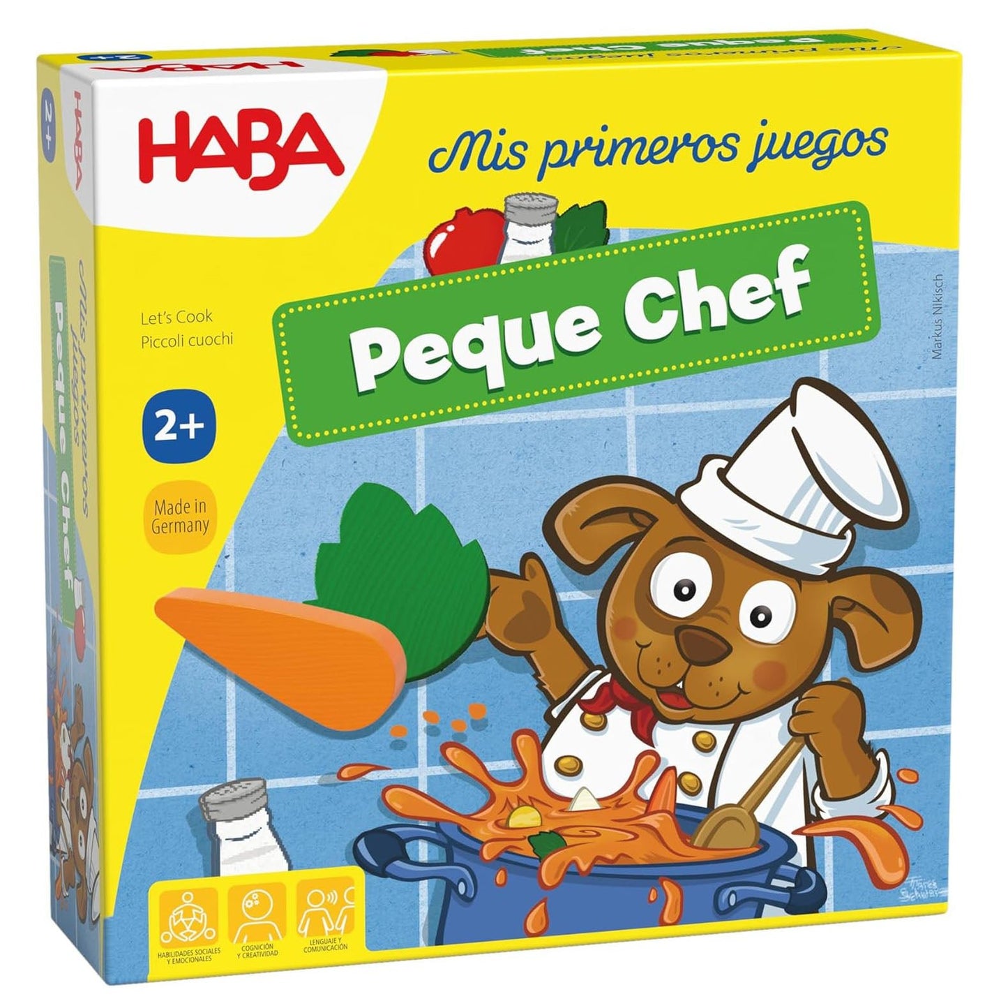 JUEGO DE MESA HABA ·MIS PRIMEROS JUEGOS, PEQUE CHEF· - Happy Moments Baby