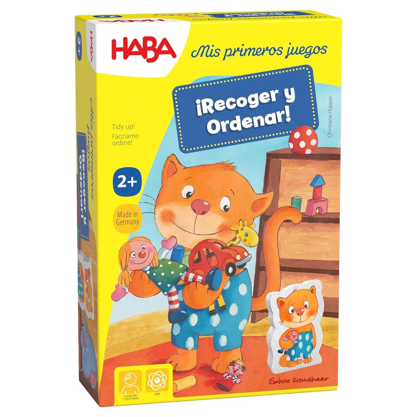 JUEGO DE MESA HABA ·MIS PRIMEROS JUEGOS, RECOGER Y ORDENAR· - Happy Moments Baby