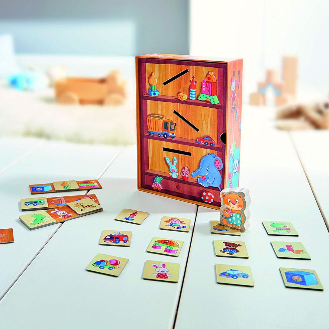 JUEGO DE MESA HABA ·MIS PRIMEROS JUEGOS, RECOGER Y ORDENAR· - Happy Moments Baby