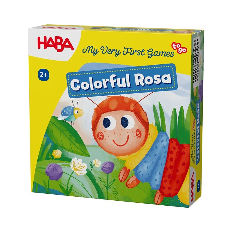 JUEGO DE MESA HABA ·MIS PRIMEROS JUEGOS (TO GO) COLORFUL ROSA· - Happy Moments Baby