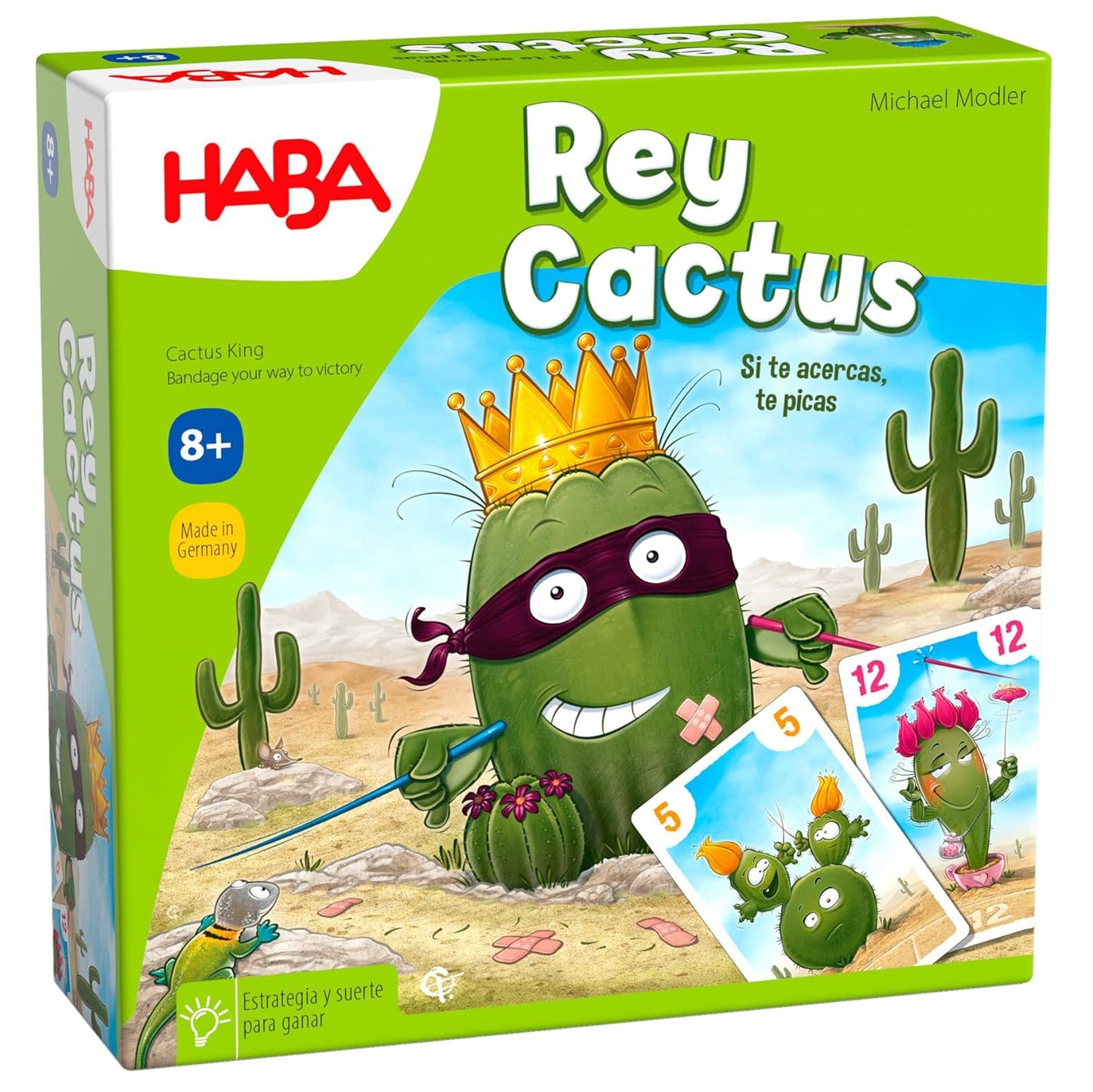 JUEGO DE MESA HABA ·REY CACTUS· - Happy Moments Baby