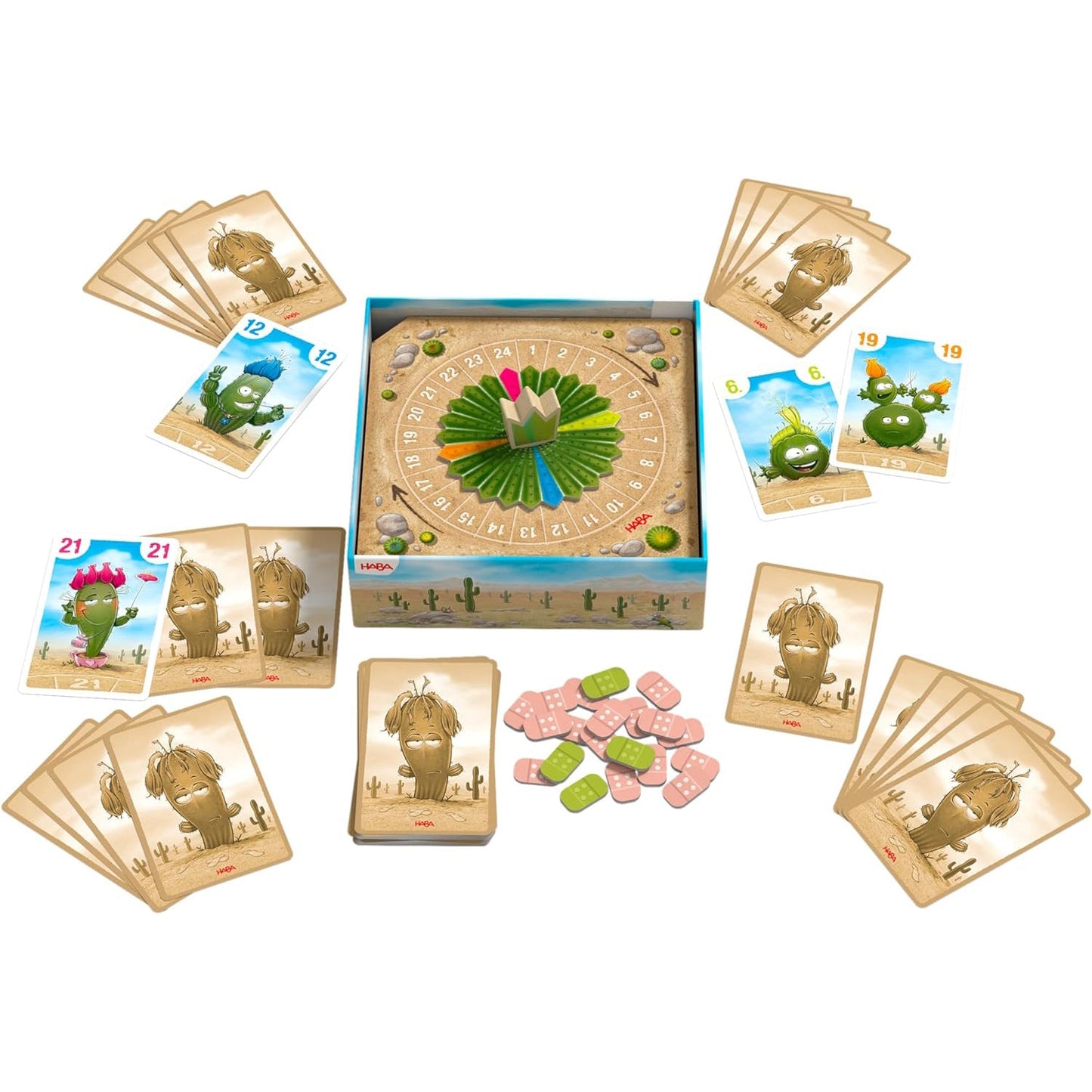 JUEGO DE MESA HABA ·REY CACTUS· - Happy Moments Baby